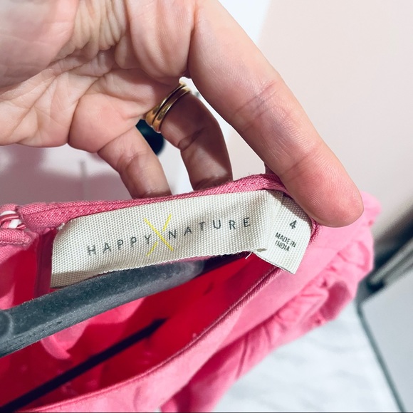 SOLD⚠️ New Happy x Nature boutique resort pink Cara jumpsuit eyelet - Picture 8 of 9